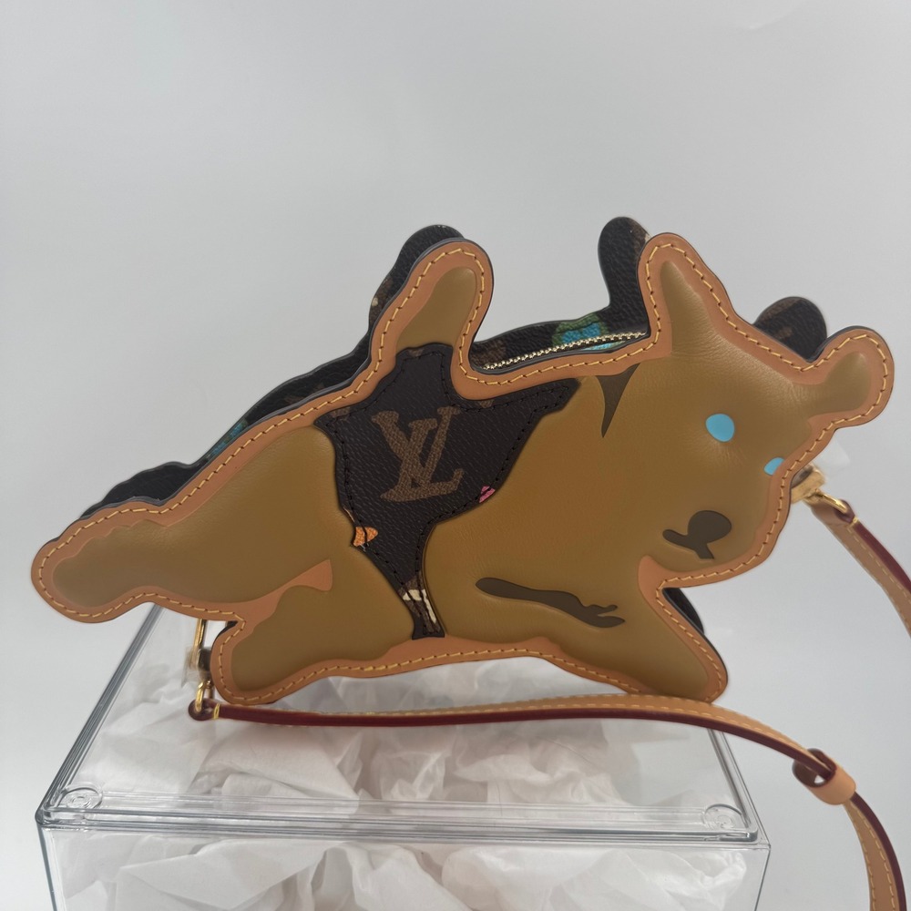 Louis Vuitton x Tyler, The Creator Monogram Craggy Dog Bag Brown Authentic CoA